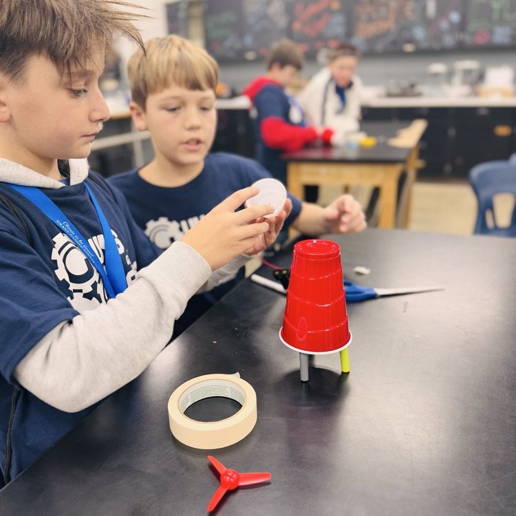 The 6th grade boys had a great time at Grant's Guys with Gears!