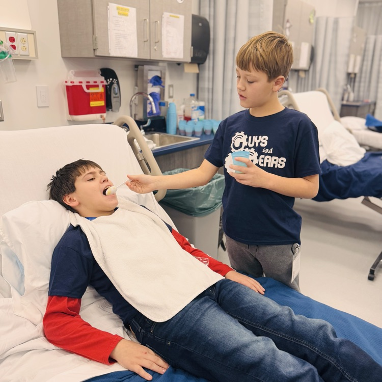 The 6th grade boys had a great time at Grant's Guys with Gears!