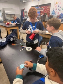 6th graders enjoyed their day at “Guys and Gears” at Grant Vocational School.