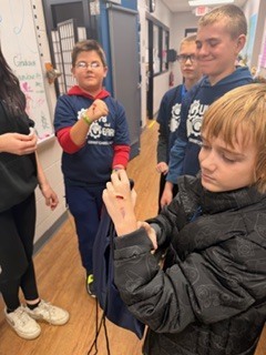 6th graders enjoyed their day at “Guys and Gears” at Grant Vocational School.