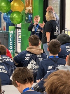 6th graders enjoyed their day at “Guys and Gears” at Grant Vocational School.