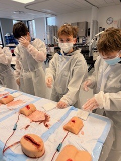 6th graders enjoyed their day at “Guys and Gears” at Grant Vocational School.