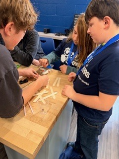 6th graders enjoyed their day at “Guys and Gears” at Grant Vocational School.