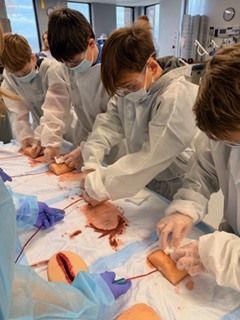 6th graders enjoyed their day at “Guys and Gears” at Grant Vocational School.