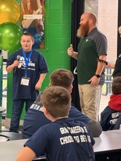 6th graders enjoyed their day at “Guys and Gears” at Grant Vocational School.