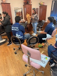 6th graders enjoyed their day at “Guys and Gears” at Grant Vocational School.