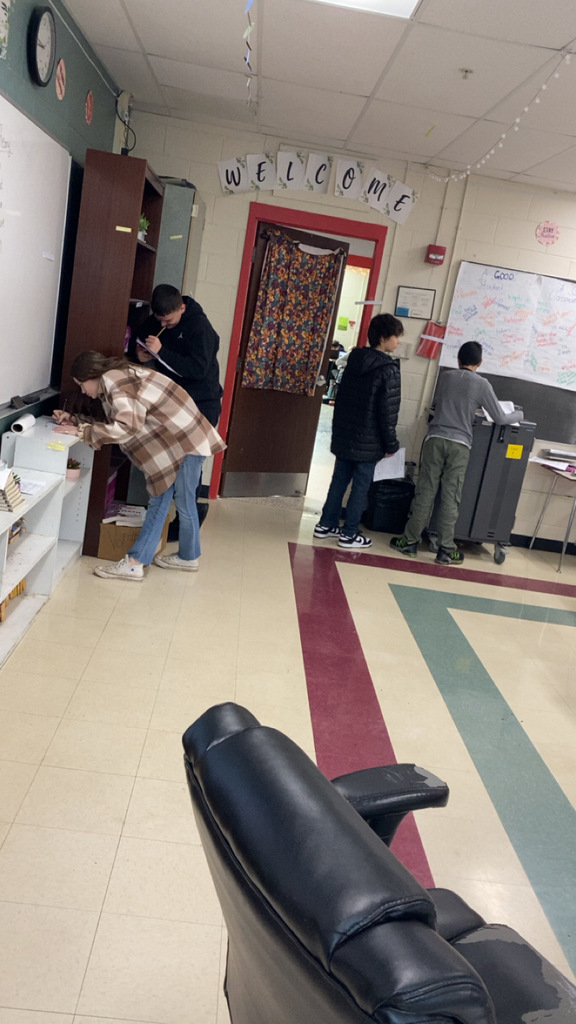 Mrs. Pipes’ ELA class used their reading skills to solve a mystery.