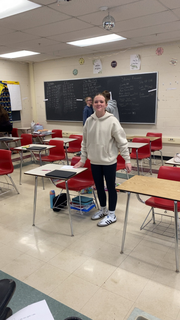 Mrs. Pipes’ ELA class used their reading skills to solve a mystery.