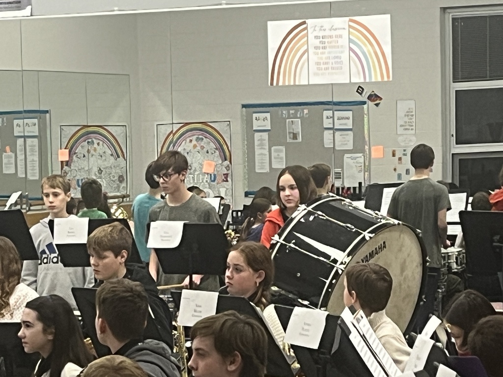 Our 3 BTMS Honor Band students are hard at work with hundreds of other students from Hamilton and Clermont county this weekend. Their performance is Sunday and they are already sounding great!