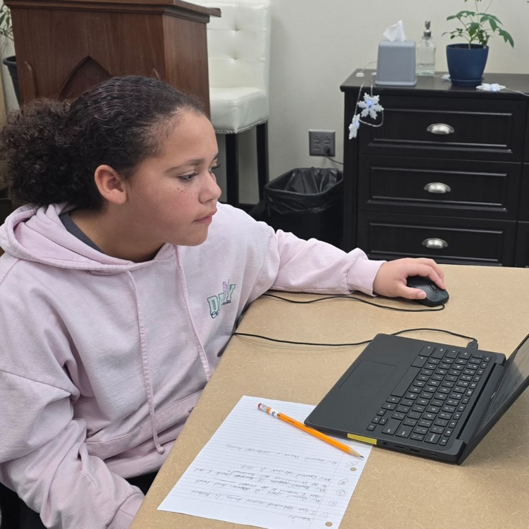 6th graders in Career Exploration created a presentation of ten things they love. They will present these Monday to practice presentations and so Mrs. Harrison can learn more about her students. 