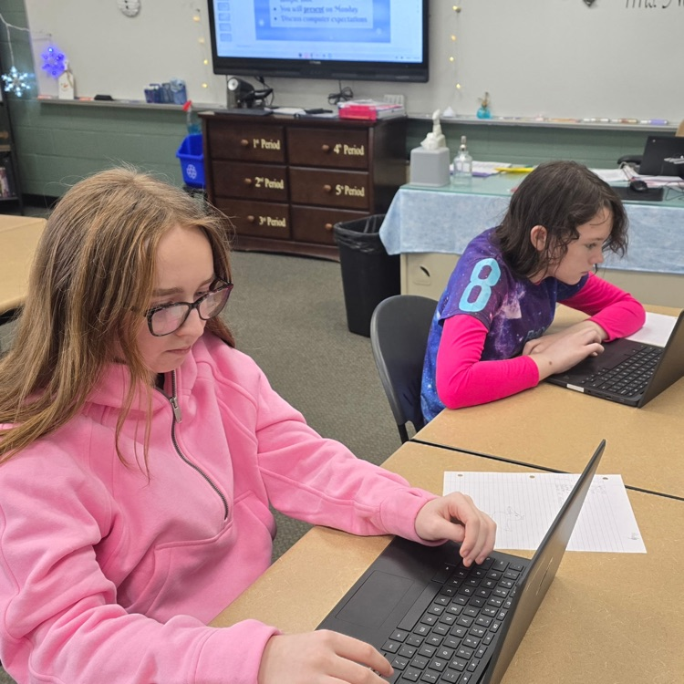 6th graders in Career Exploration created a presentation of ten things they love. They will present these Monday to practice presentations and so Mrs. Harrison can learn more about her students. 