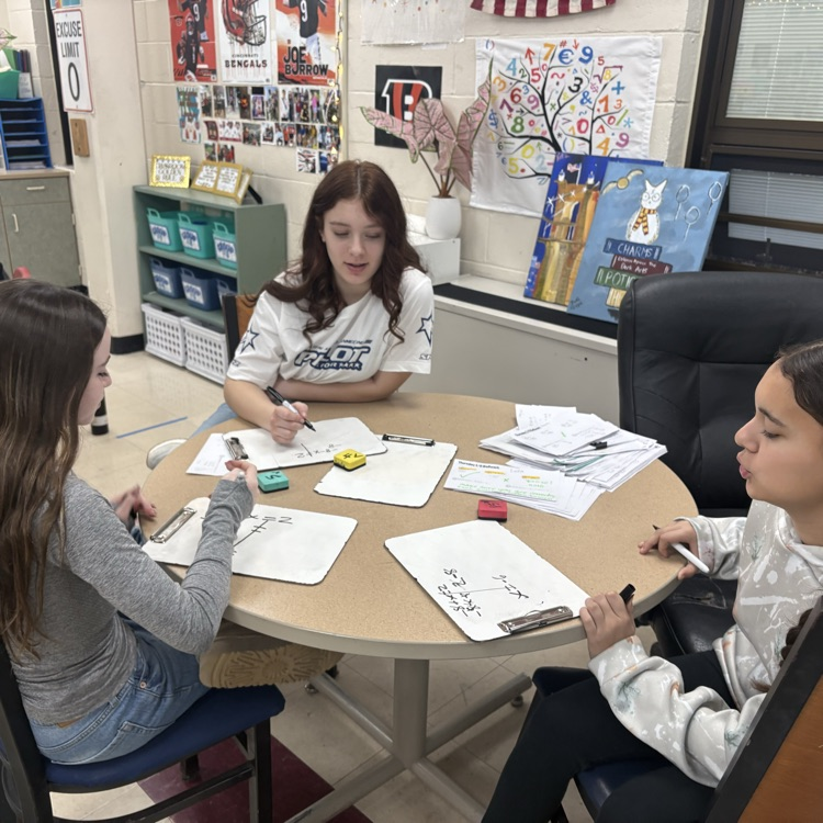 7th graders worked in groups today analyzing errors in solved two-step equations!