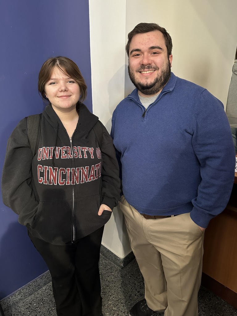 Band student with director