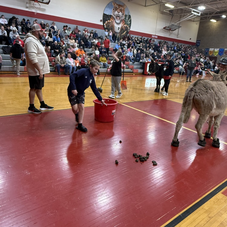 A BIG thank you to everyone who participated, helped with, and came out to our Donkey Basketball event for a fundraiser for BTMS students! The "excitement" of a pipe bursting in the office setting off the fire alarm could not stop the fun for long!😁💦