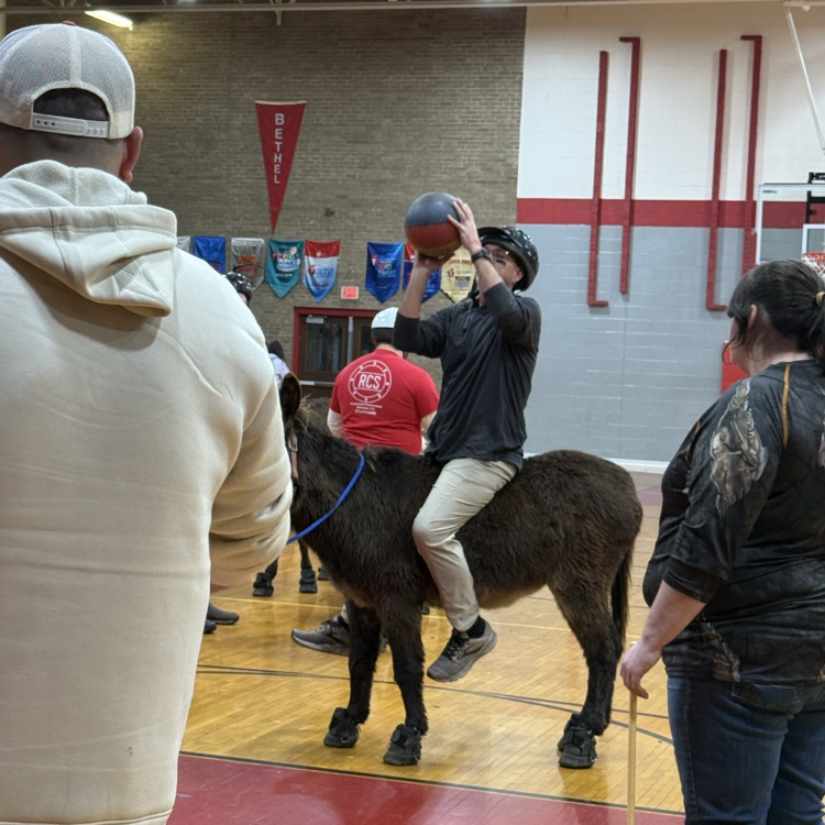 A BIG thank you to everyone who participated, helped with, and came out to our Donkey Basketball event for a fundraiser for BTMS students! The "excitement" of a pipe bursting in the office setting off the fire alarm could not stop the fun for long!😁💦