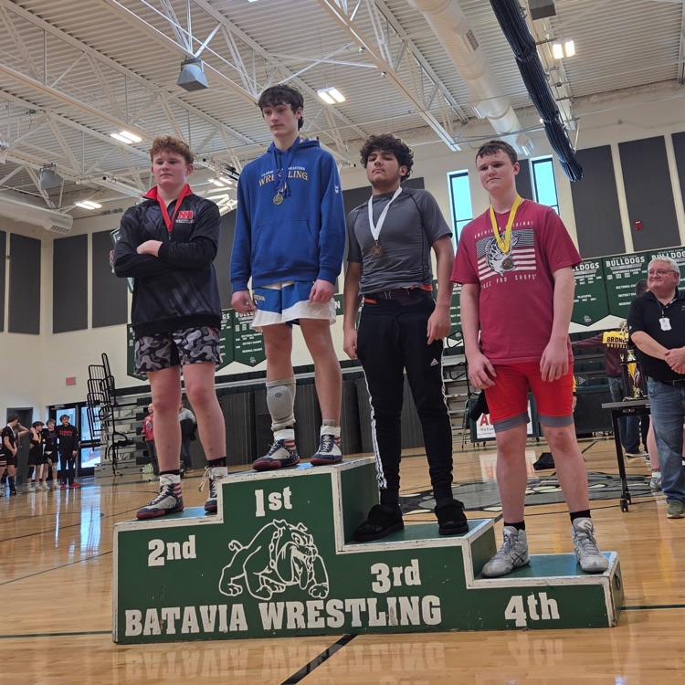 Coach Darnell and Coach Darnell are so proud of our wrestlers at the League Meet where 5 out of 6 wrestlers placed! John and Zeke got 1st place. Ethan and Robert got 2nd place and Nathan got 4th place. Way to go guys!🤼‍♂️🐅