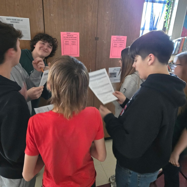 Students have been exploring the Revolutionary War