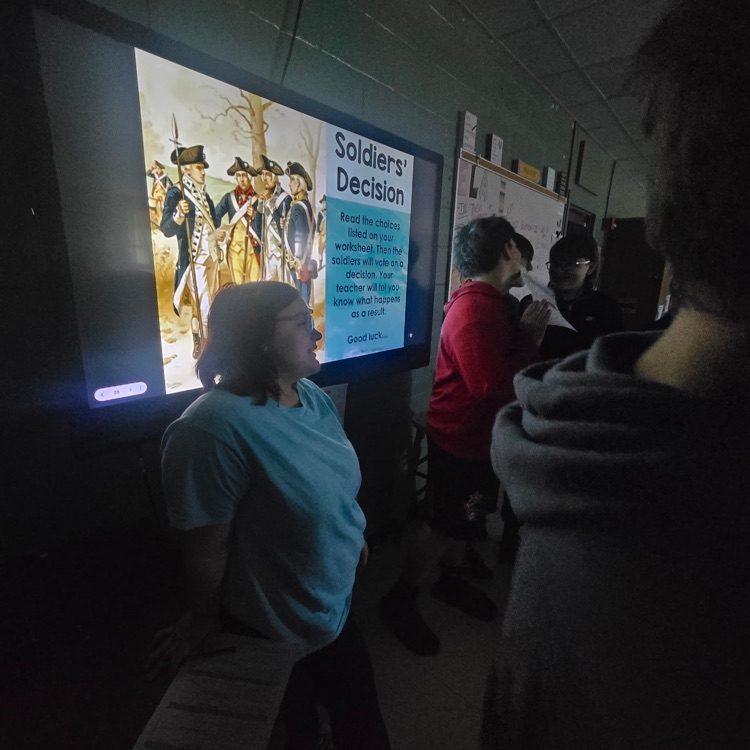 Students have been exploring the Revolutionary War