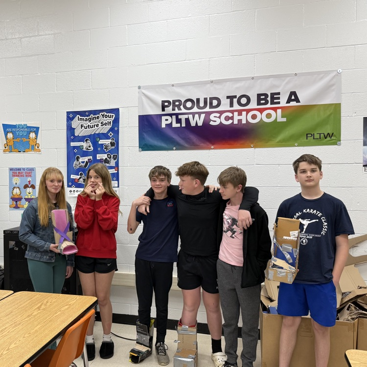 Students created and constructed ankle foot orthosis prototypes, following the design process. 