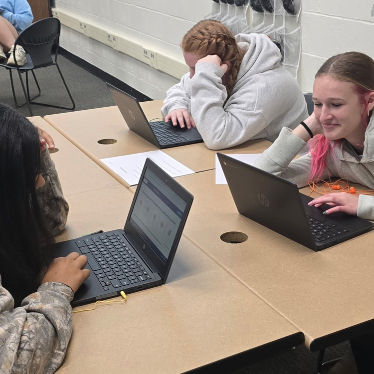 8th graders in Career Exploration completed a   survey that ranks career clusters based on each student's interests. 