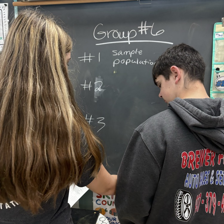 7th graders collaborated in groups to identify whether samples were biased or unbiased and decide if conclusions drawn from them were actually valid. 