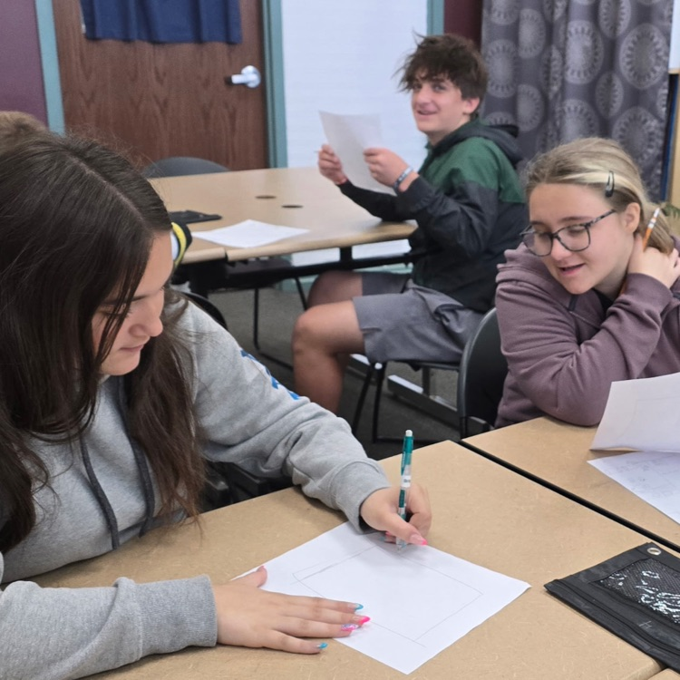 Communication plays an important role in most careers. 7th graders in Career Exploration practiced this soft skill by describing their bedrooms to a classmate who tried to draw it correctly. 