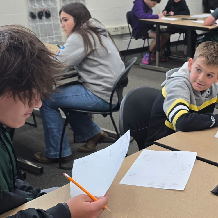 Communication plays an important role in most careers. 7th graders in Career Exploration practiced this soft skill by describing their bedrooms to a classmate who tried to draw it correctly. 