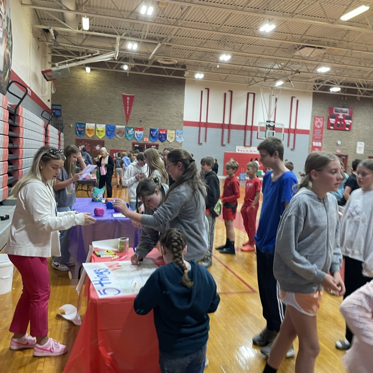 BTMS brings Mental Health Awareness,  with the help of BTHS students, to middle school students.