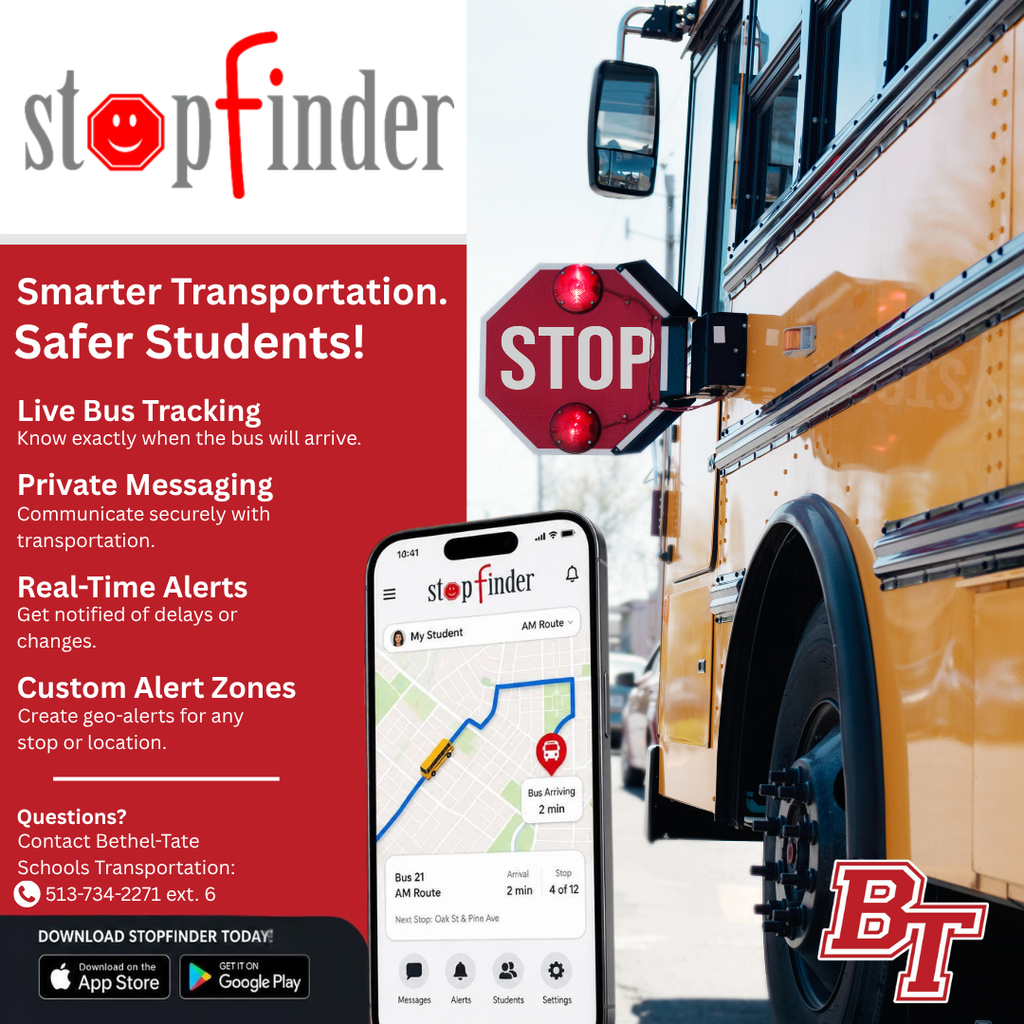 Stopfinder app for bus riders