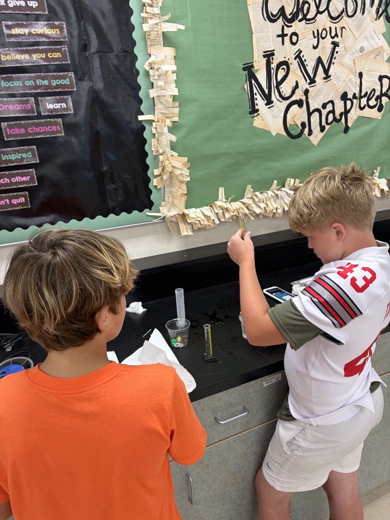 Can you find the volume and mass? These students can!