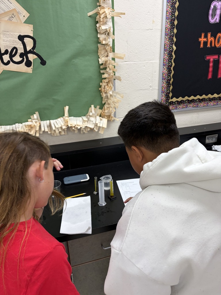 Can you find the volume and mass? These students can!
