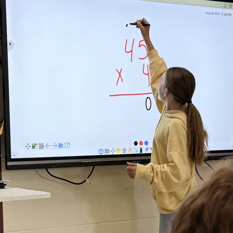 Strengthening those math skills!