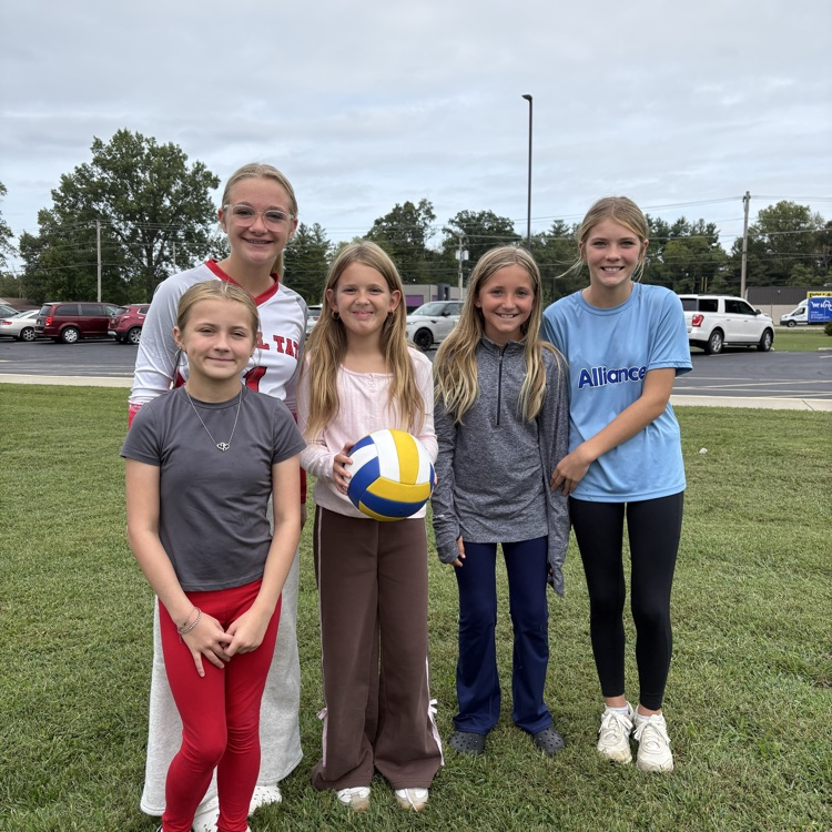 Sixth graders enjoying Friday class and attendance rewards