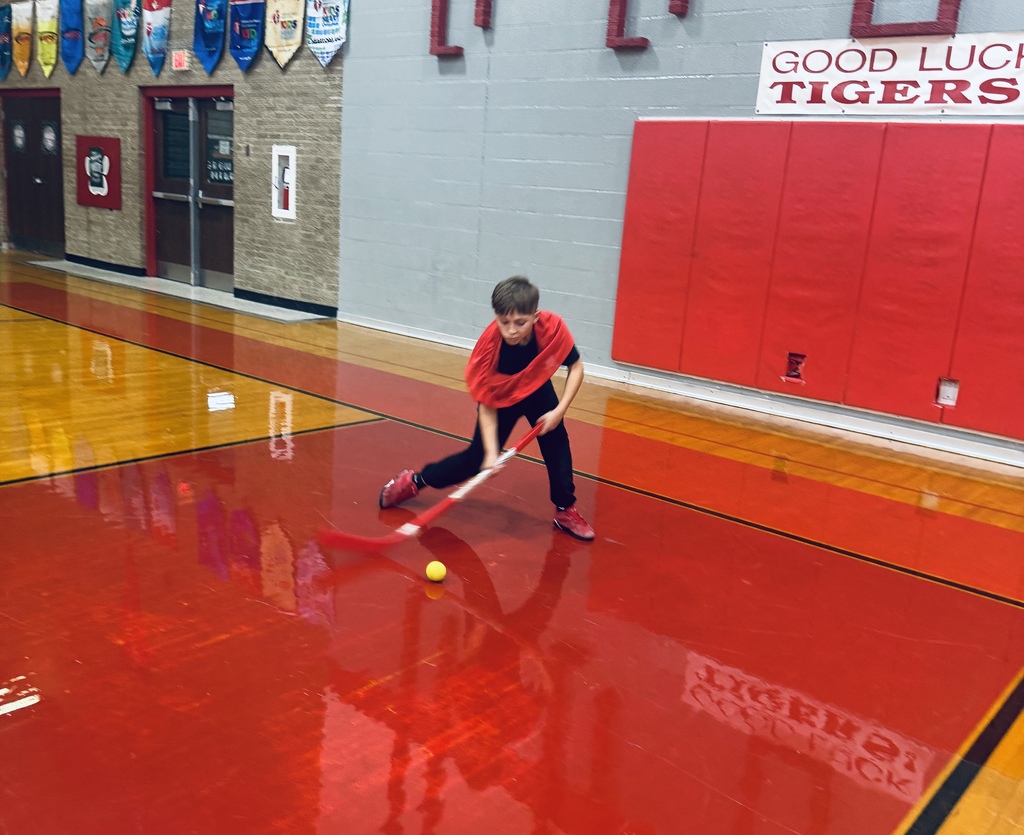 Mrs. Frazier's 5th grade Physical Education classes just finished up their Hockey Unit. They did a great job, and all teeth are accounted for 😀