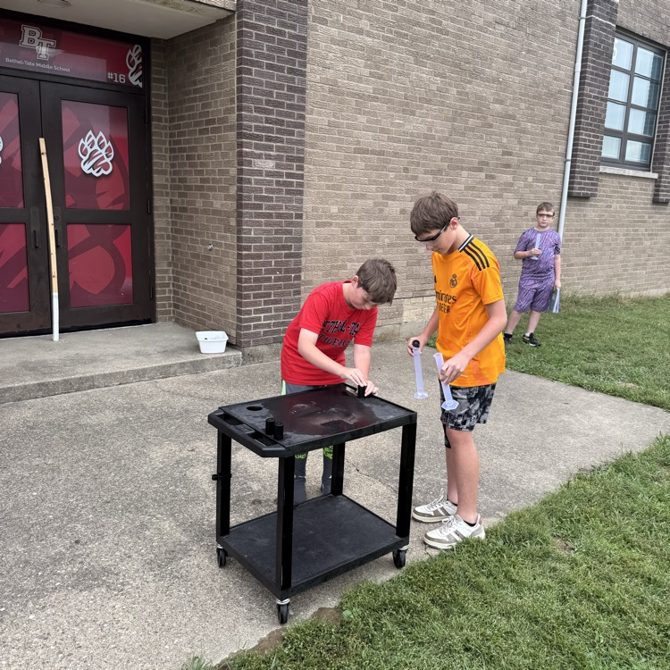 The students were diving into the world of propulsion systems and picking out the perfect fuels to send their film canister rockets soaring! 