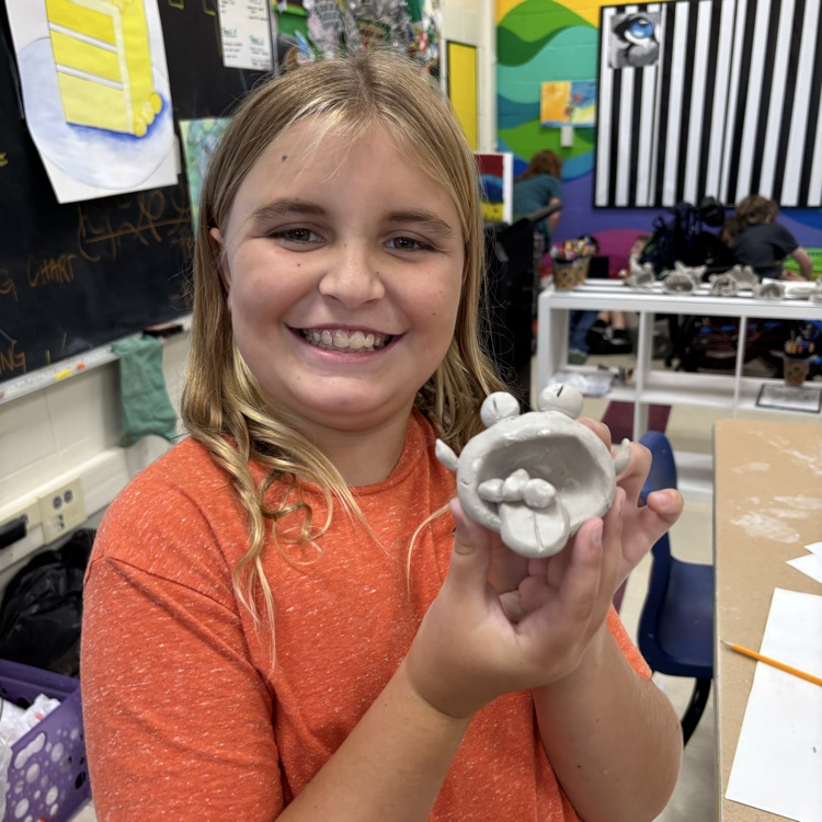 It’s clay week for the Art Department!  