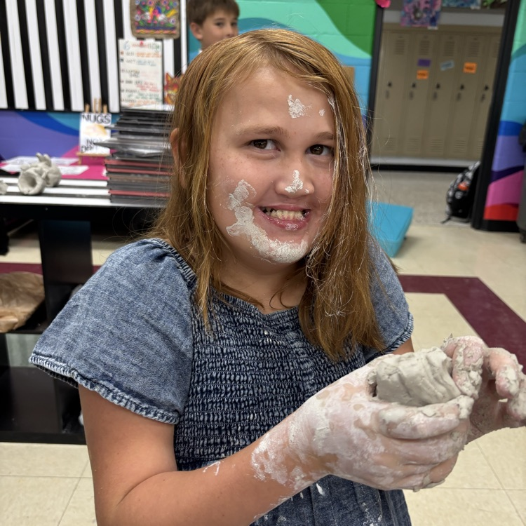 It’s clay week for the Art Department!  