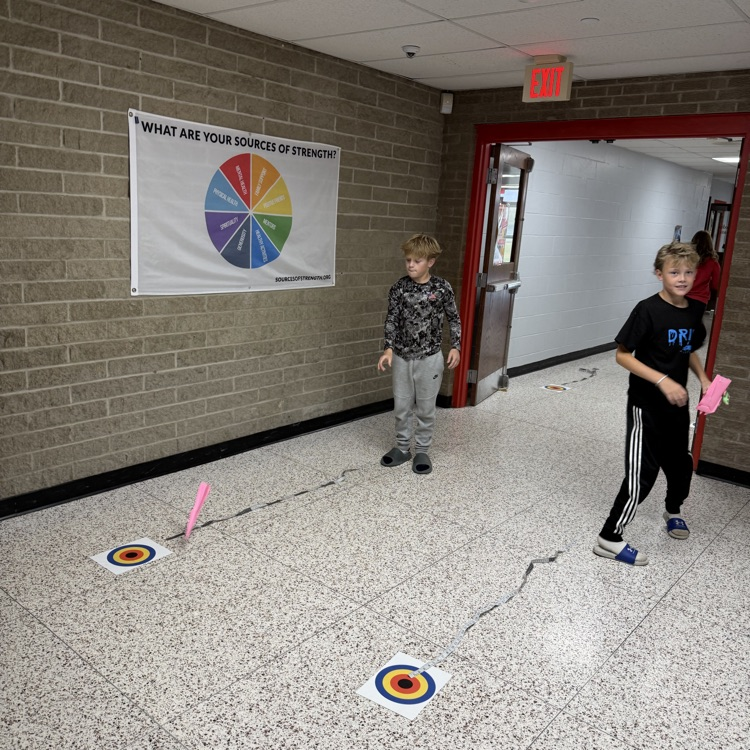 Students are having fun designing, building, and testing their paper airplane gliders! 