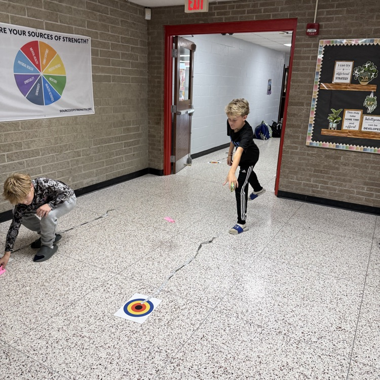 Students are having fun designing, building, and testing their paper airplane gliders! 