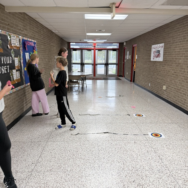 Students are having fun designing, building, and testing their paper airplane gliders! 