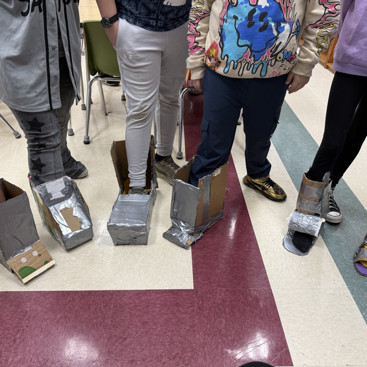 Students designed and built ankle foot orthosis prototypes 