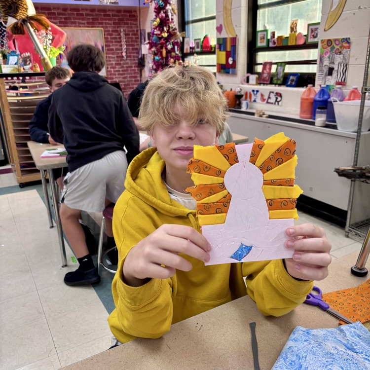 8th grade Art students began their Kinusaiga Art this week. I am truly blown away by their progress!