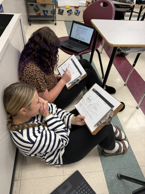 🎬✏️ From readers to storytellers! Students in Mrs. Starline’s language arts class are bringing stories to life through storyboards! Combining illustrations with written details, they’re exploring how characters, setting, and events come together to tell a story—one frame at a time. 📖✨ We love seeing their creativity and thoughtful planning in action! 🐅