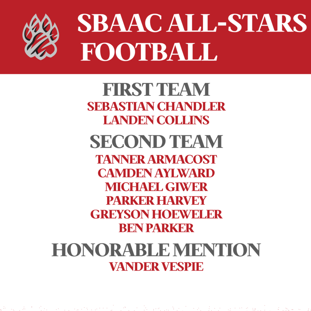 SBAAC FOOTBALL ALLSTARS