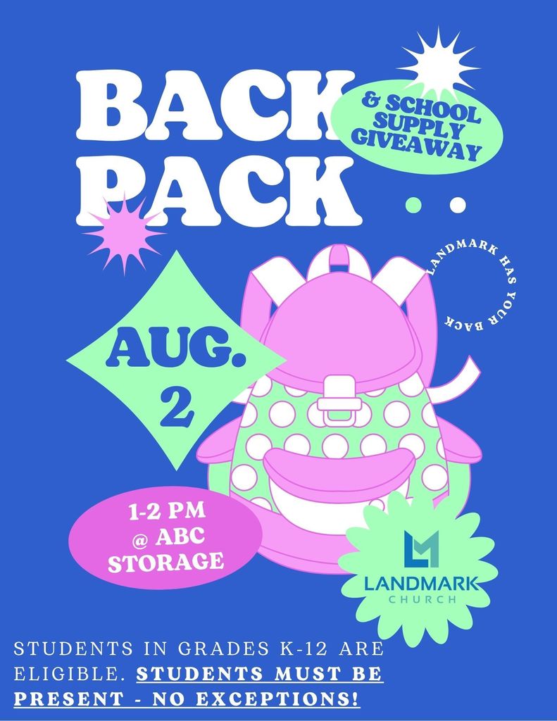 Backpack Giveaway