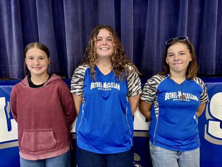 8th grade softball players