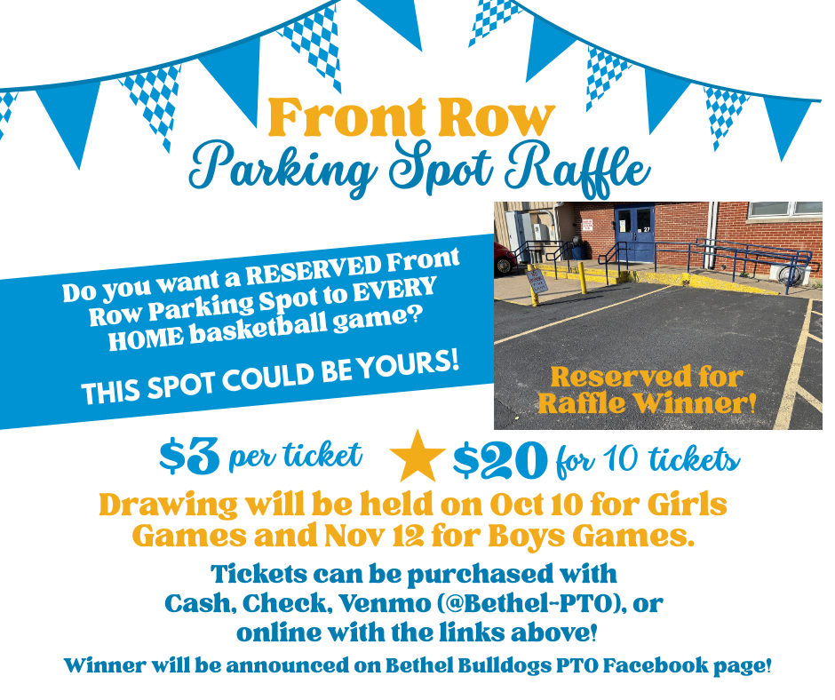 Post about Front Row Raffle