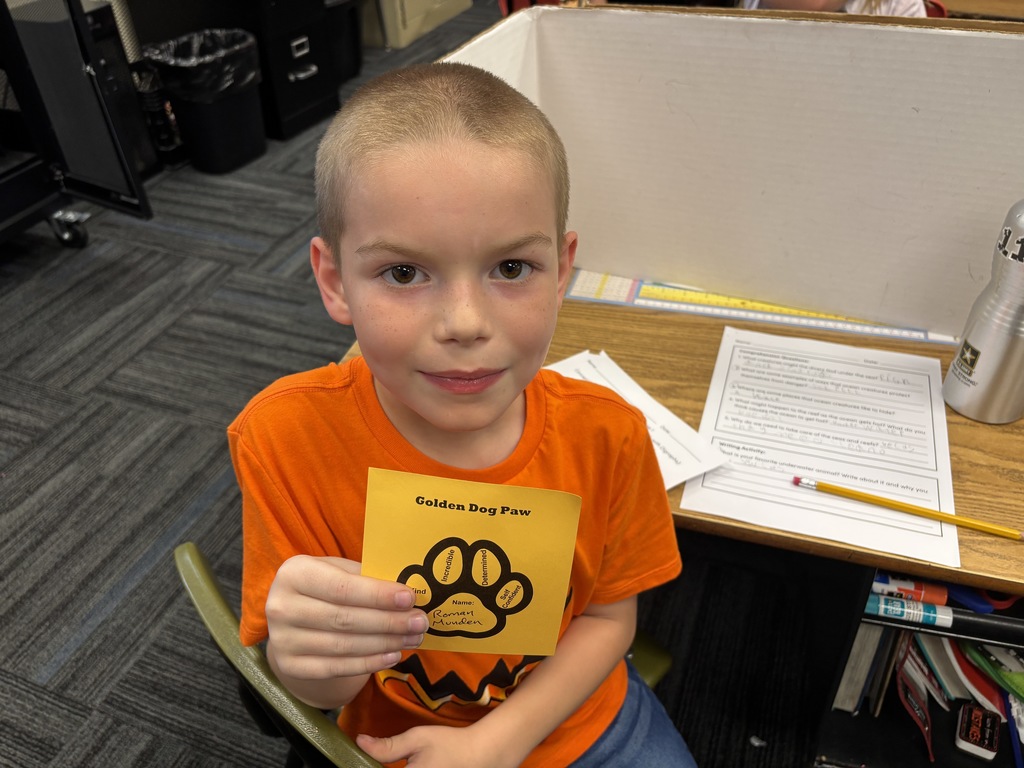 Golden dog paw winner