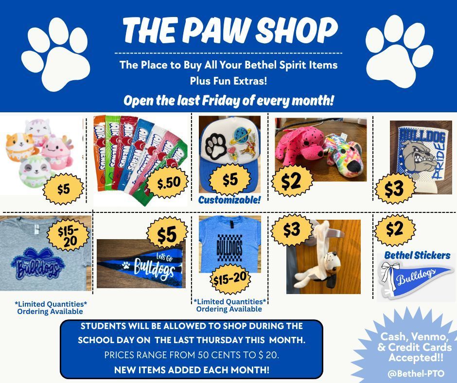Paw Shop this thursday
