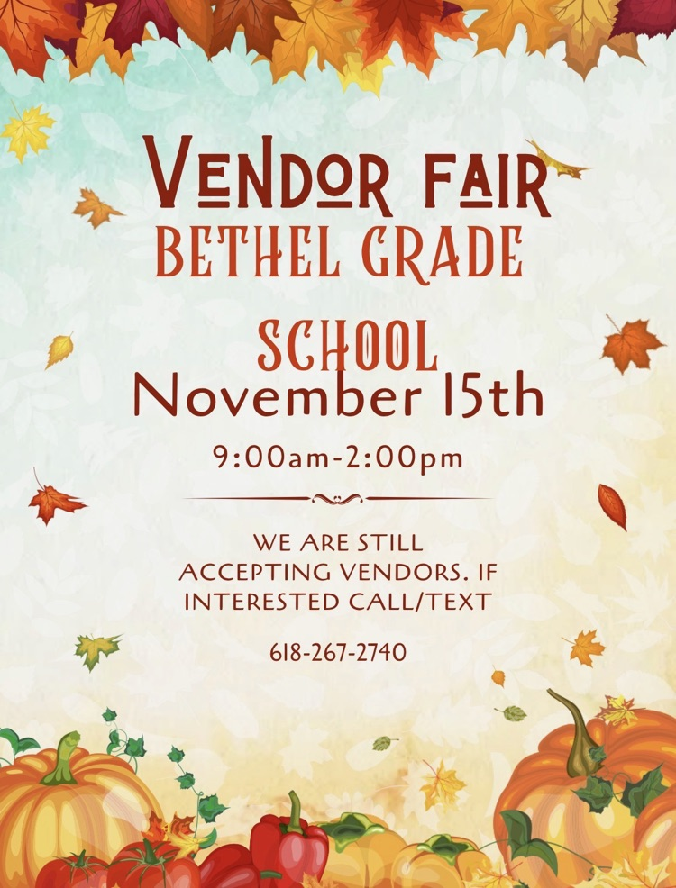 Vendor fair flyer